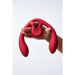 SVibe Snail GIZI Duo Couples Stimulator in Burgundy