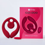 SVibe Snail GIZI Duo Couples Stimulator in Burgundy