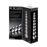 Icicles No. 2 Clear Glass Massager