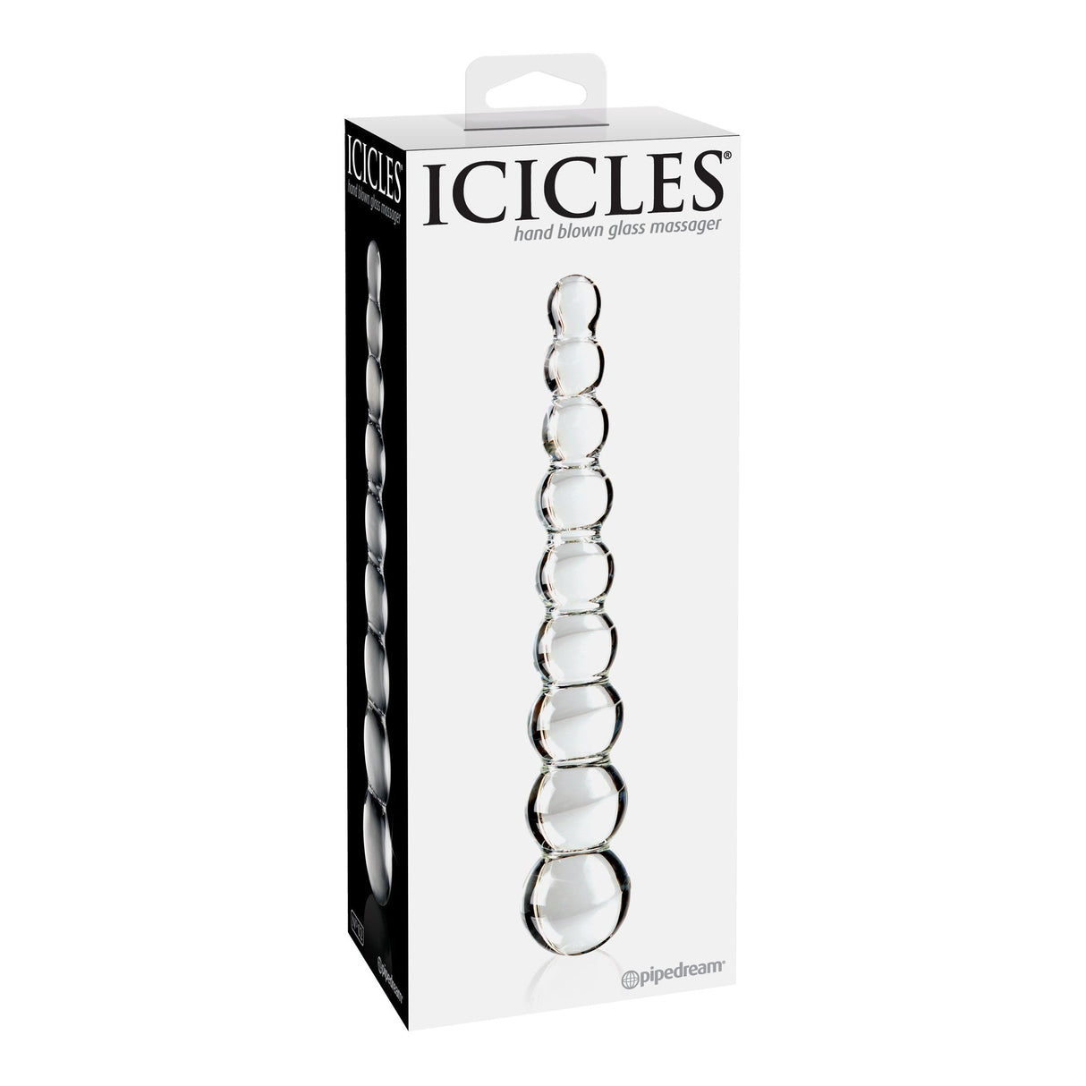 Icicles No. 2 Clear Glass Massager