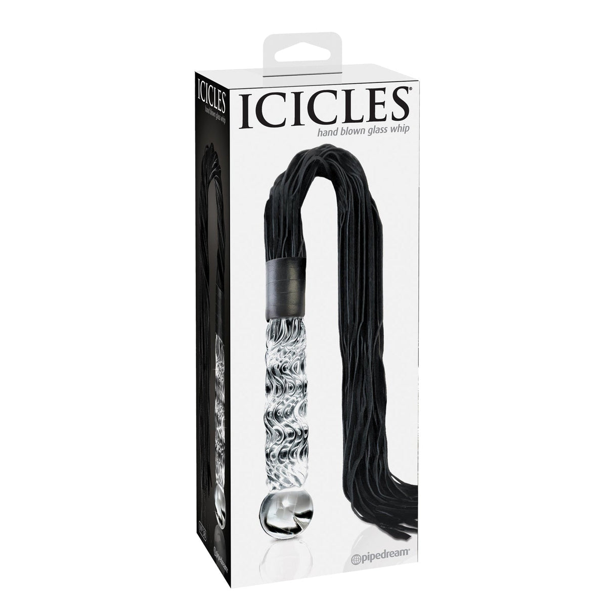 Icicles No. 38 Hand Blown Glass Whip