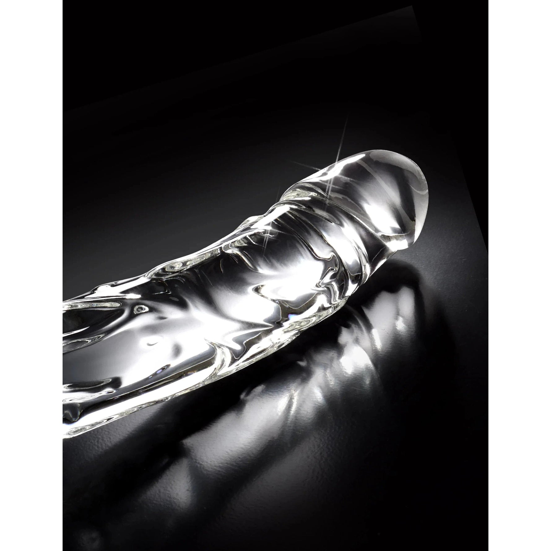 Icicles No. 62 Clear Glass Dildo