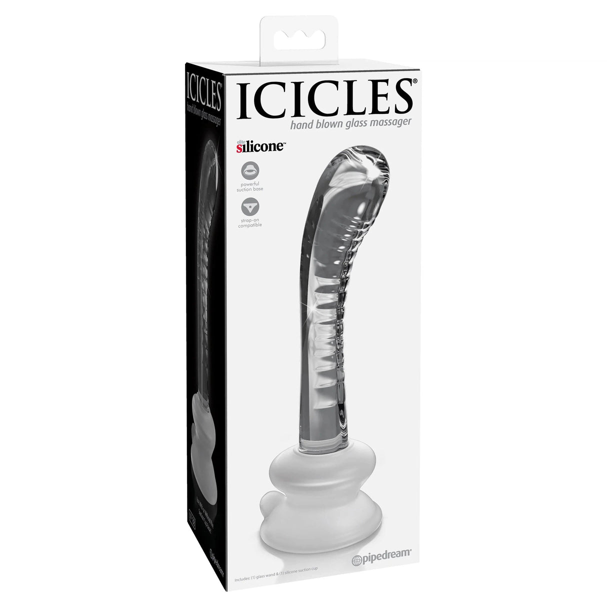 Icicles No. 88 Hand Blown Glass Massager