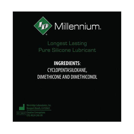 Id Millennium Silicone Lubricant - 0.42 oz Tube