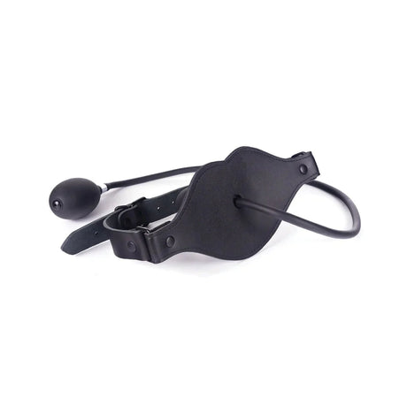 Inflatable Dildo Gag With Hand Pump