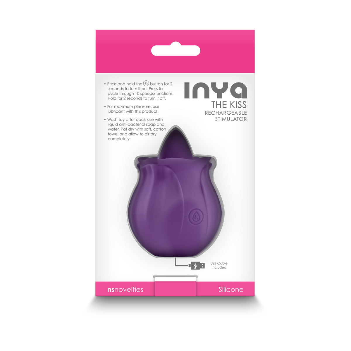 Inya The Kiss Rechargeable Stimulator