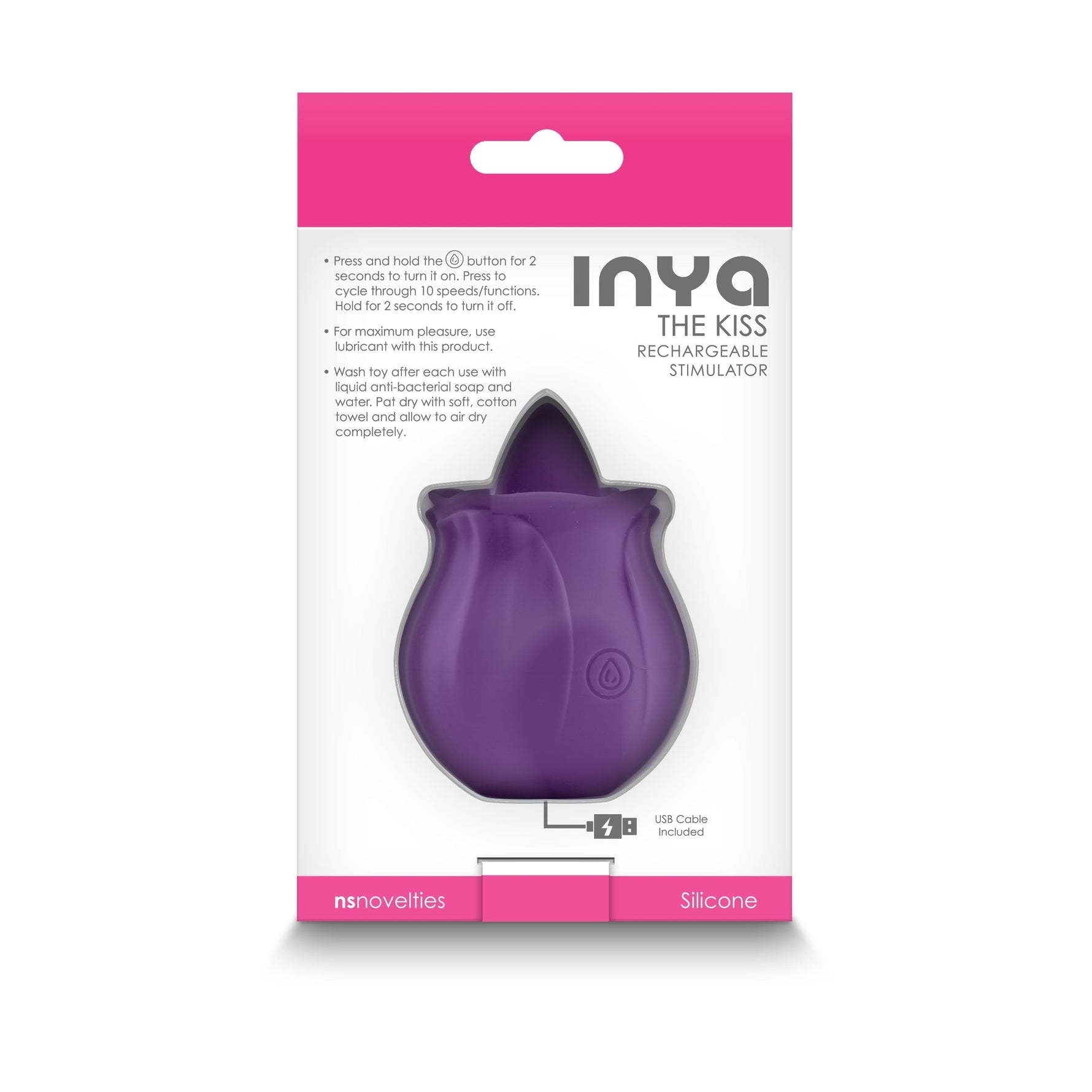 Inya The Kiss Rechargeable Stimulator