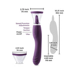 Inya Triple Delight Licking Suction Vibe