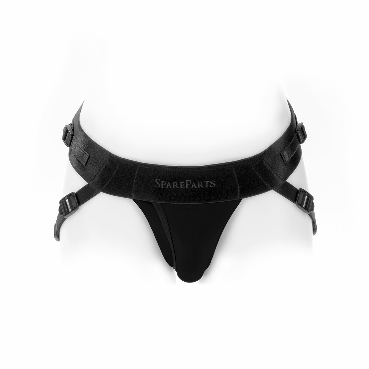 Joque Double Strap Underwear Harness - Black