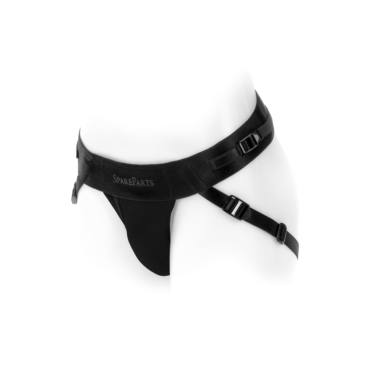 Joque Double Strap Underwear Harness - Black