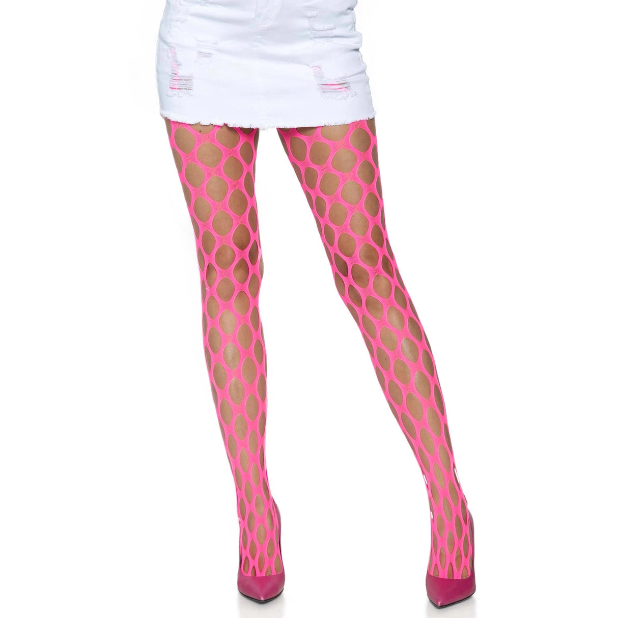 Jumbo Pothole Net Tights