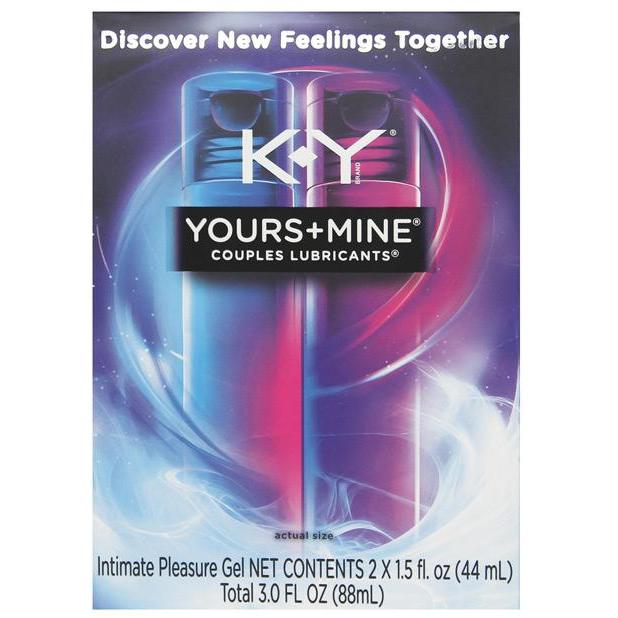 K-Y Yours & Mine Couples Lubricants