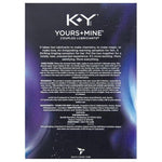 K-Y Yours & Mine Couples Lubricants