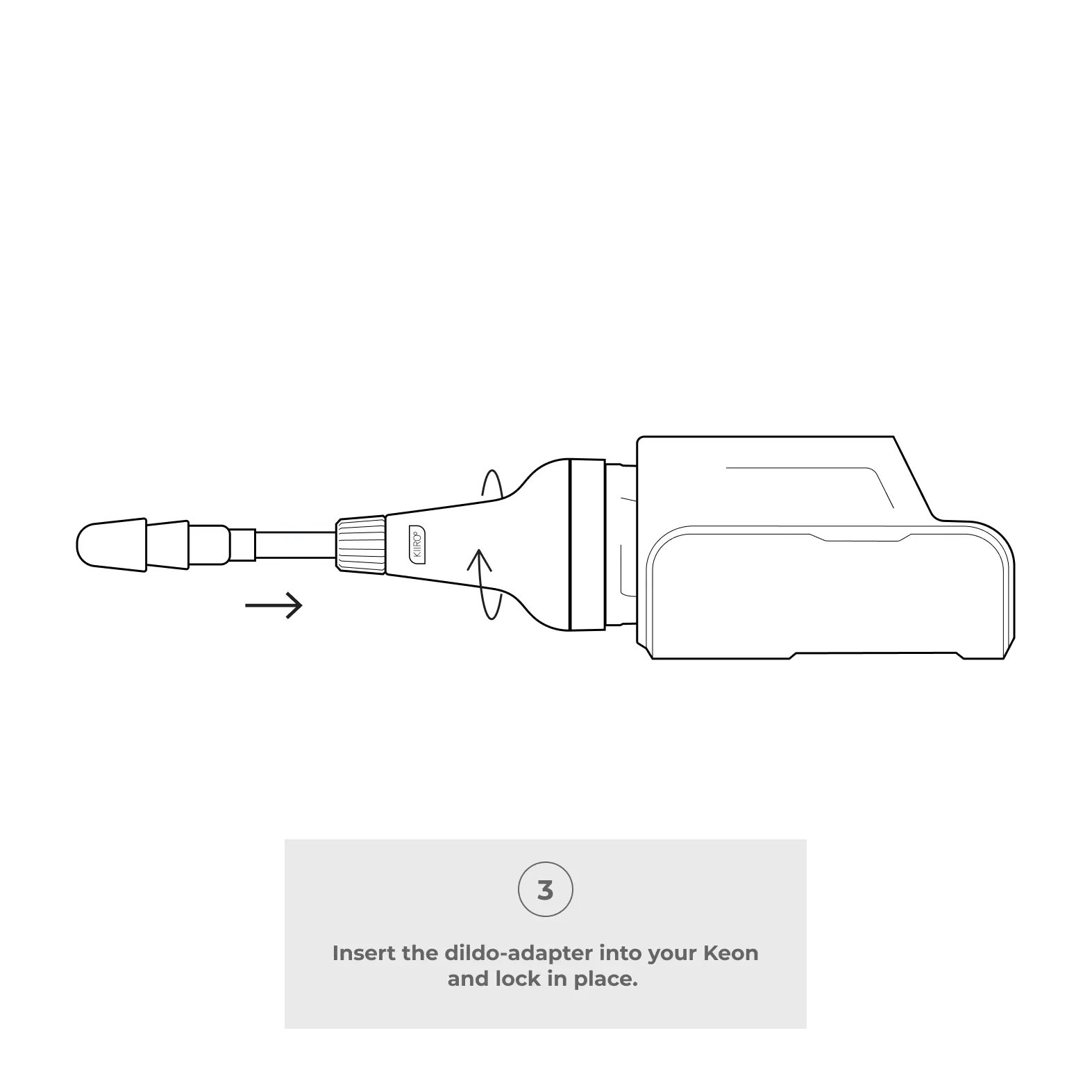 KIIROO Keon Dildo Adapter