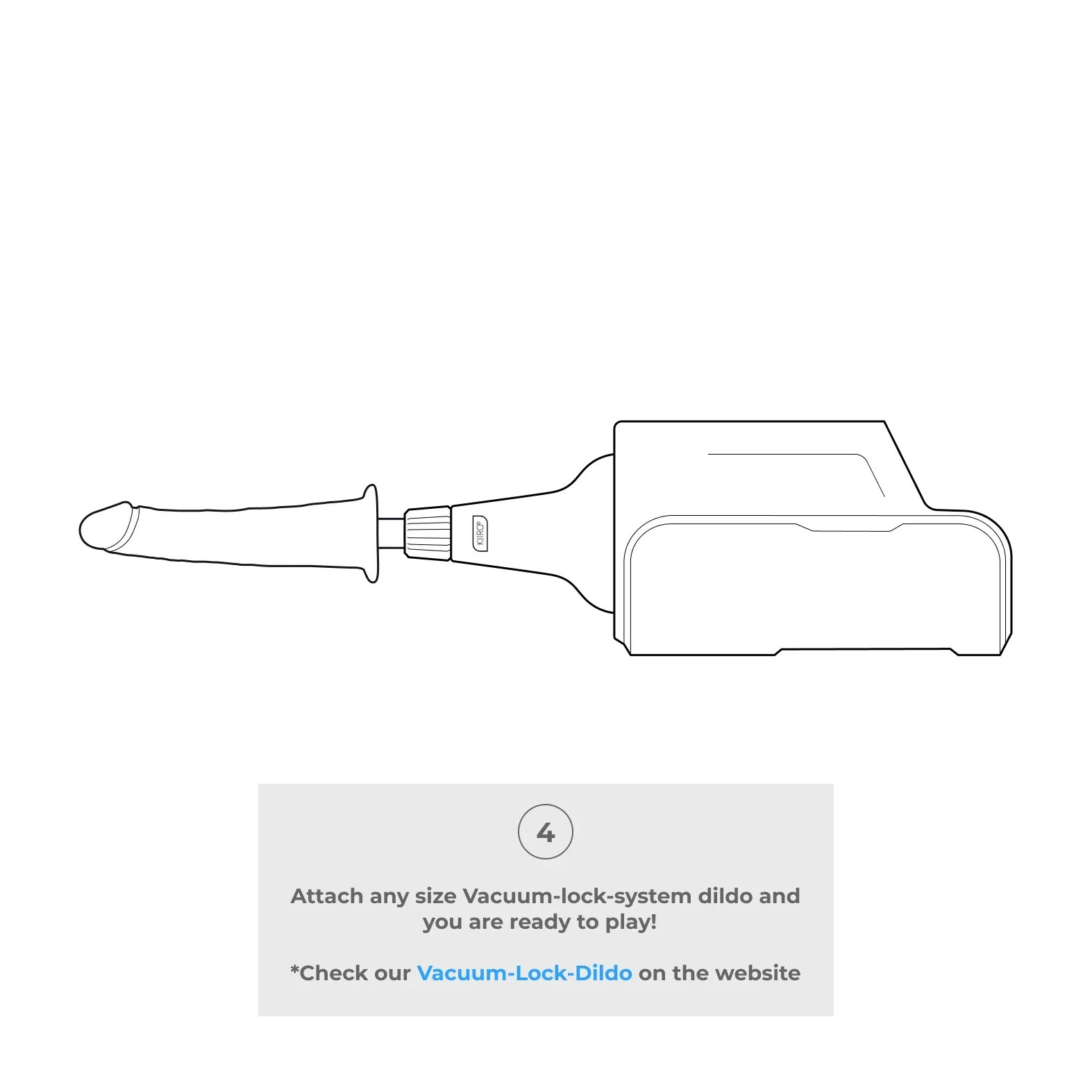 KIIROO Keon Dildo Adapter