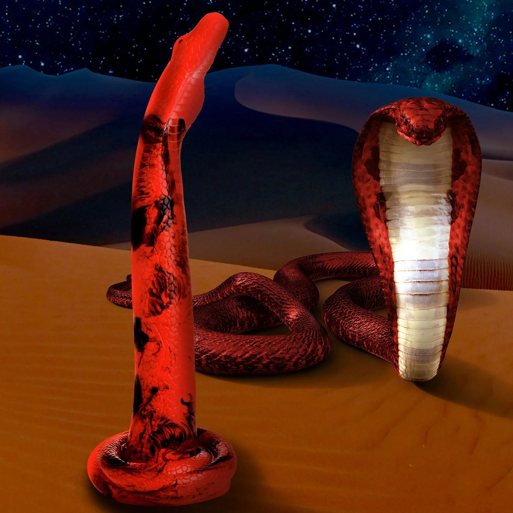King Cobra Silicone Dildo