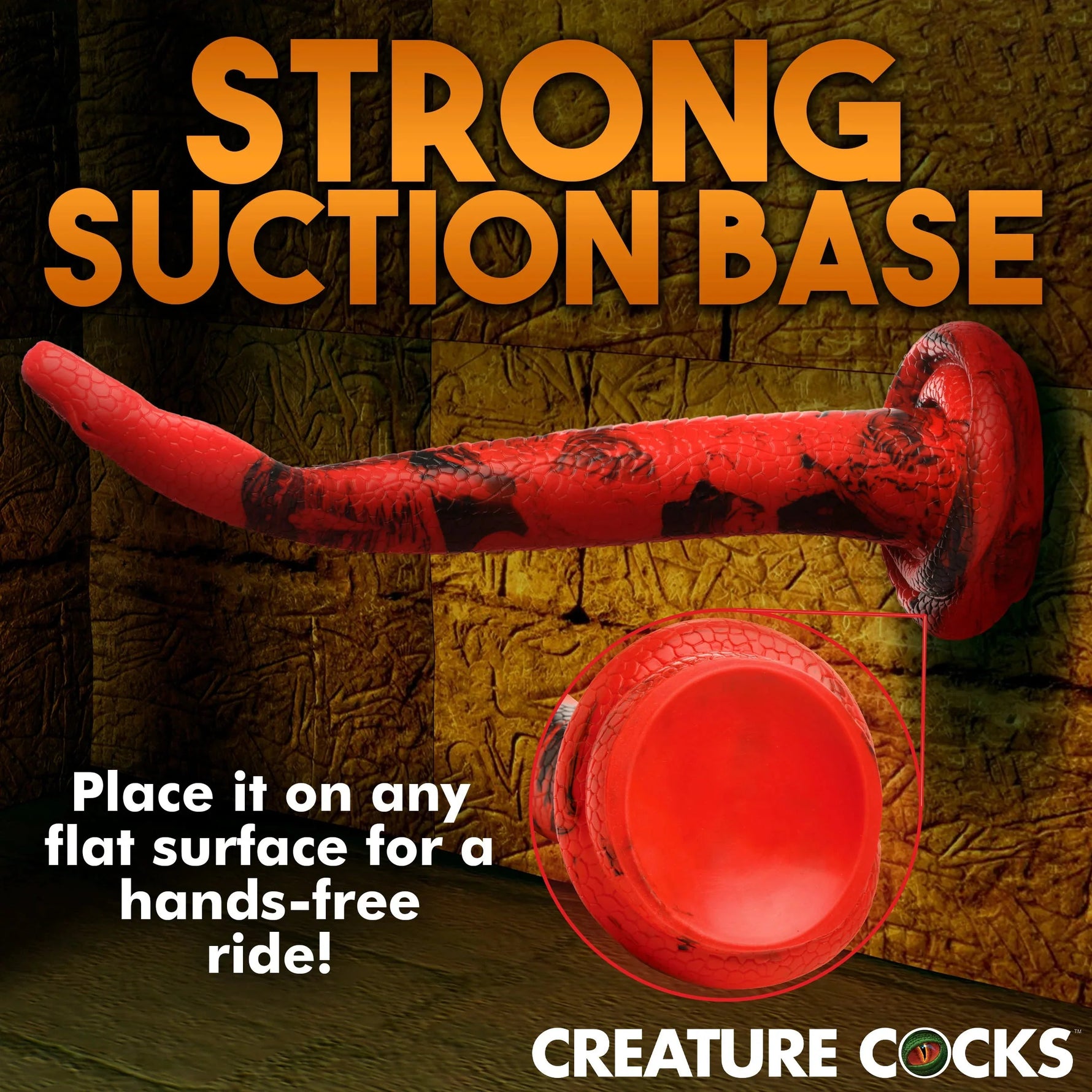 King Cobra Silicone Dildo
