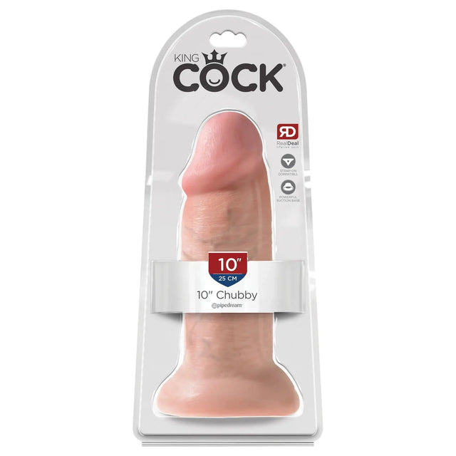 King Cock 10 Inch Chubby Dildo