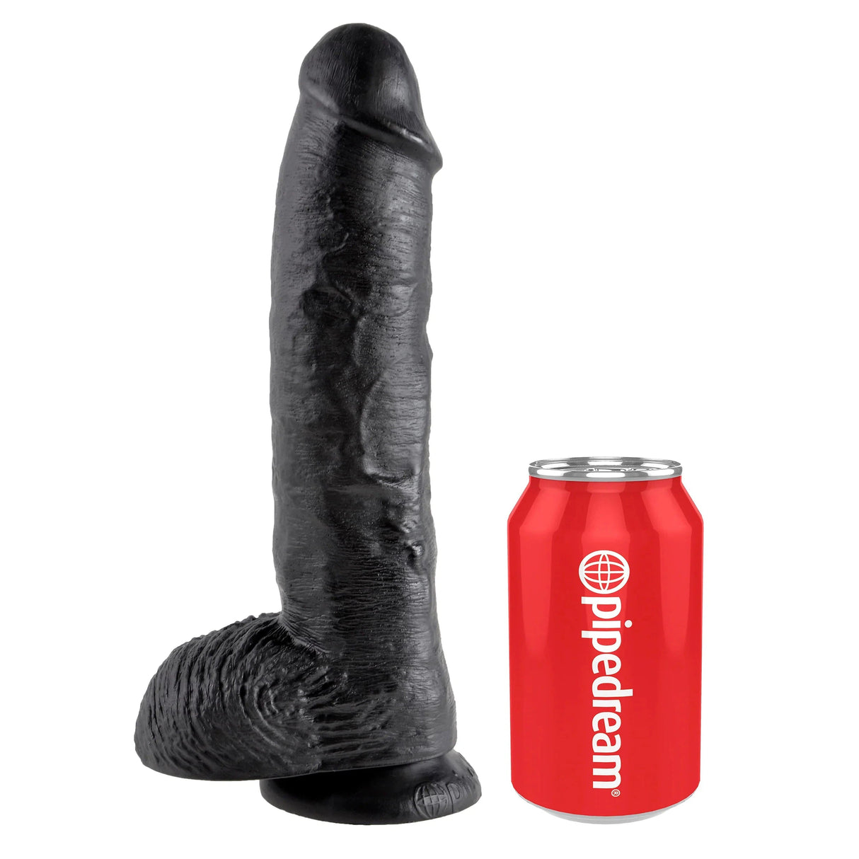King Cock 10 Inch Dildo With Balls
