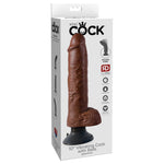 King Cock 10 Inch Vibrating Dildo with Balls