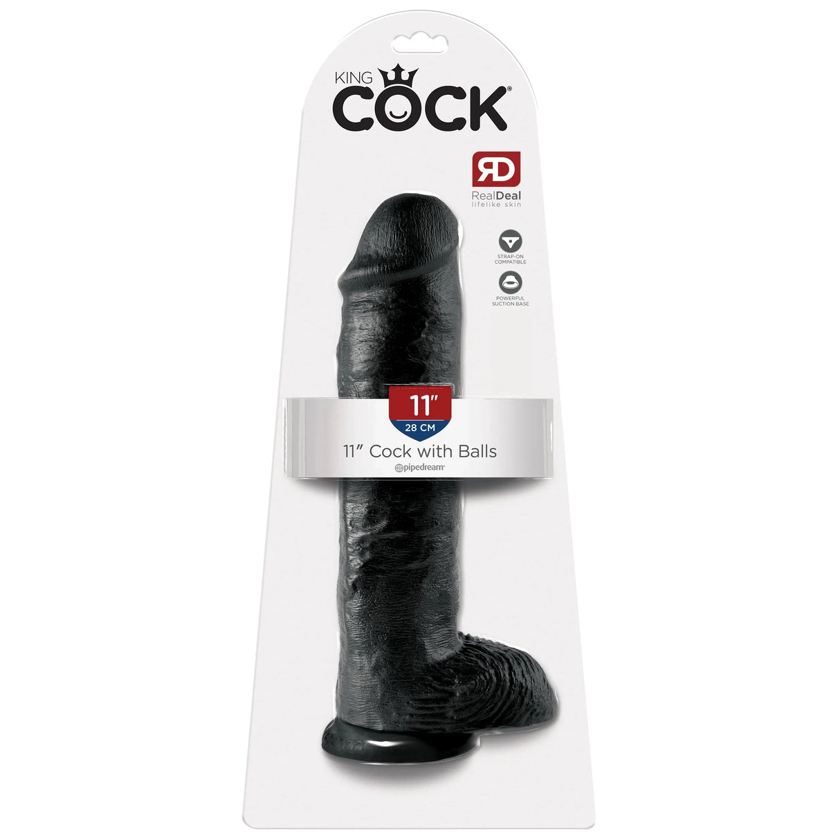 King Cock 11 Inch Dildo with Balls