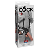 King Cock 12 Inch Hollow Strap-On Suspender System