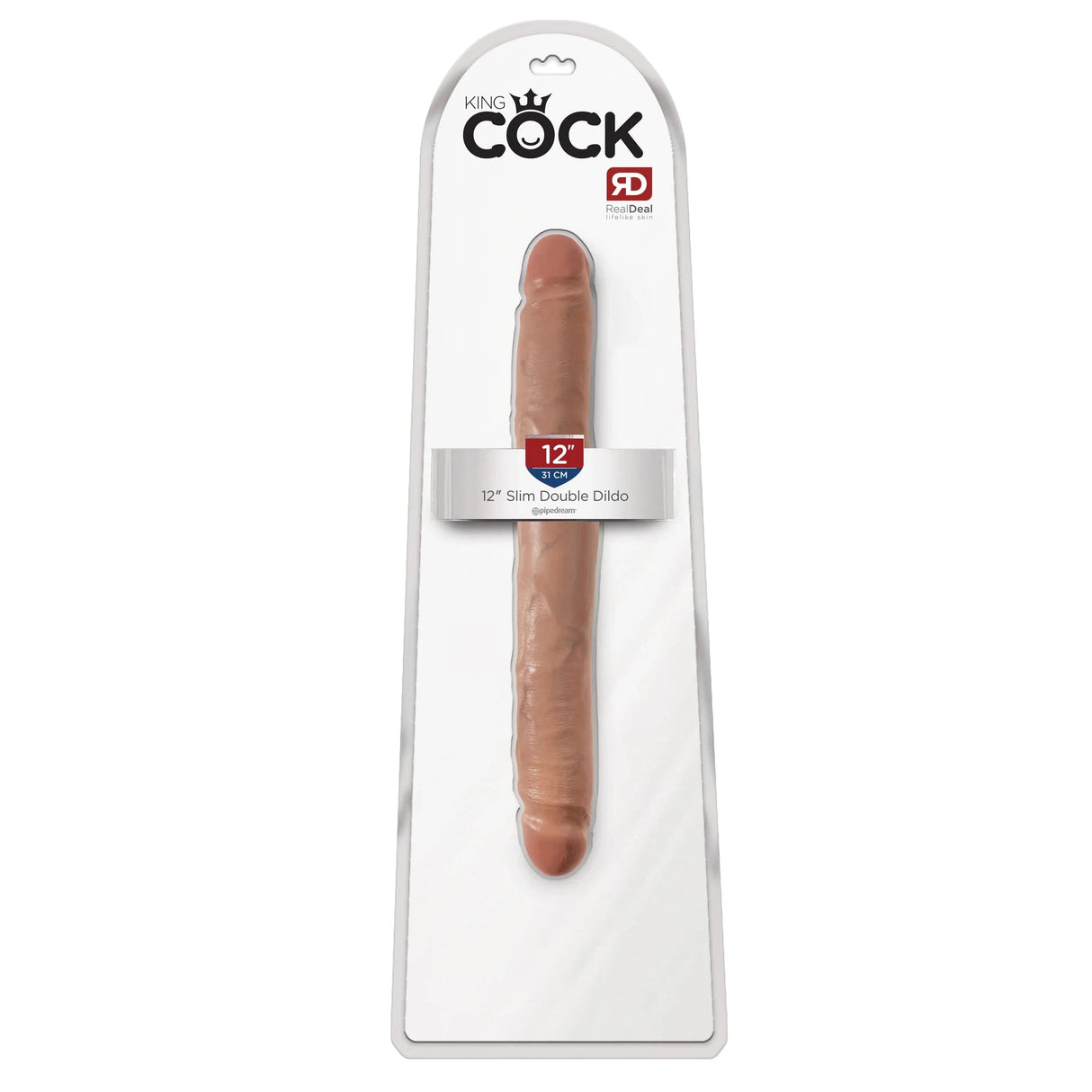 King Cock 12 Inch Slim Double Dildo