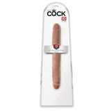 King Cock 12 Inch Slim Double Dildo