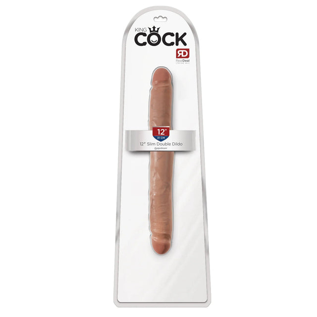 King Cock 12 Inch Slim Double Dildo