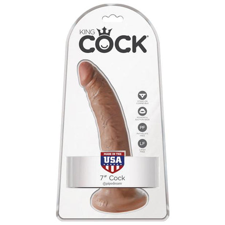 King Cock 7 Inch Realistic Feel Dildo