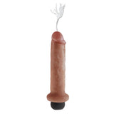 King Cock 7 Inch Realistic Squirting Dildo