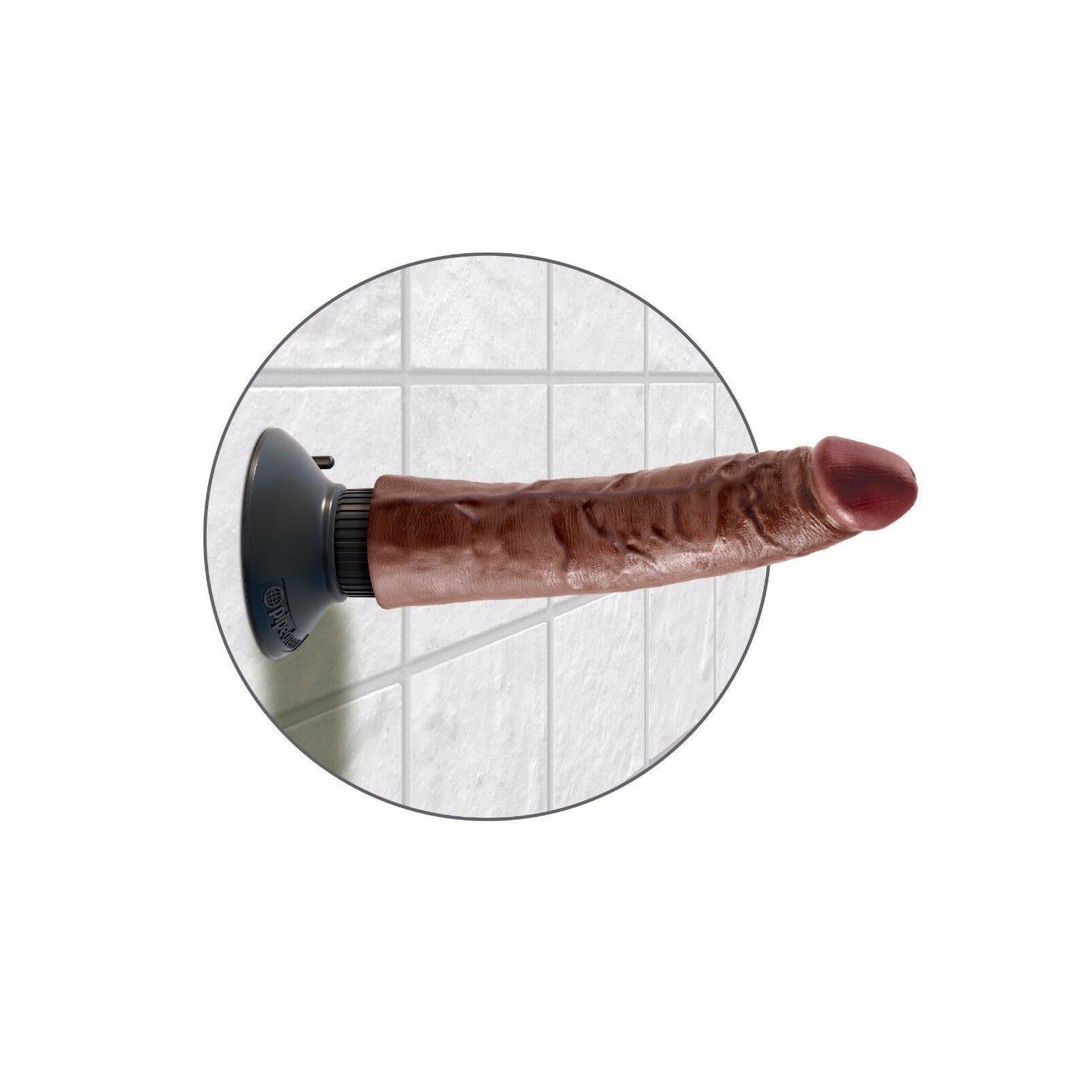 King Cock 7 Inch Vibrating Dildo