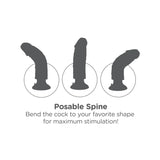 King Cock 7 Inch Vibrating Dildo
