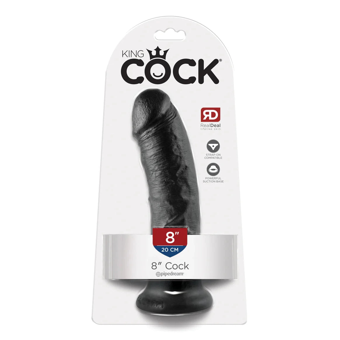 King Cock 8 Inch Dildo