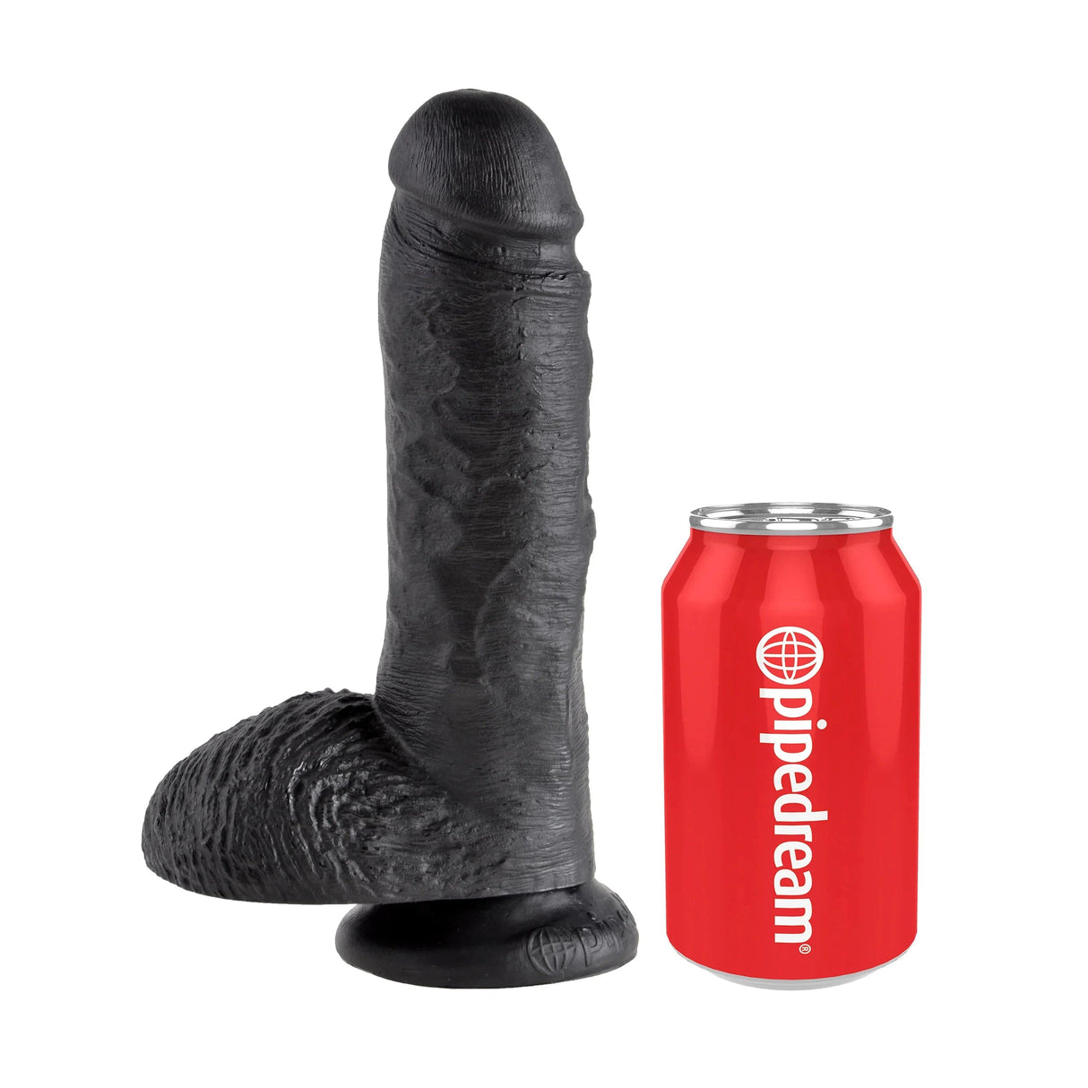 King Cock 8 Inch Dildo with Balls