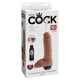 King Cock 8 Inch Realisitc Squirting Dildo