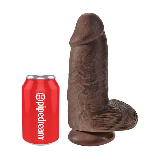 King Cock 9 Inch Chubby Dildo