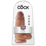 King Cock 9 Inch Chubby Dildo