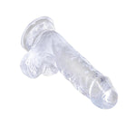 King Cock Clear Dildo with Balls