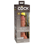 King Cock Elite 6 Inch Dual Density Silicone Dildo