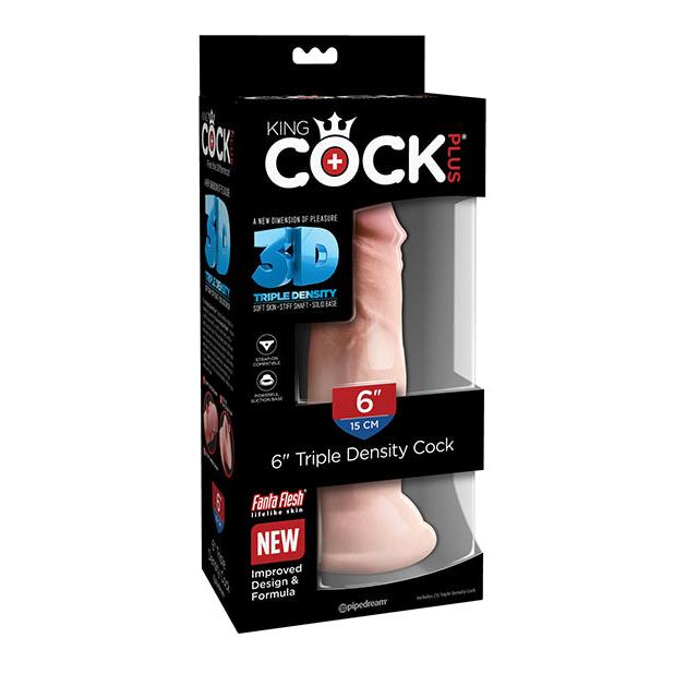 King Cock Plus Triple Density Cock with Balls