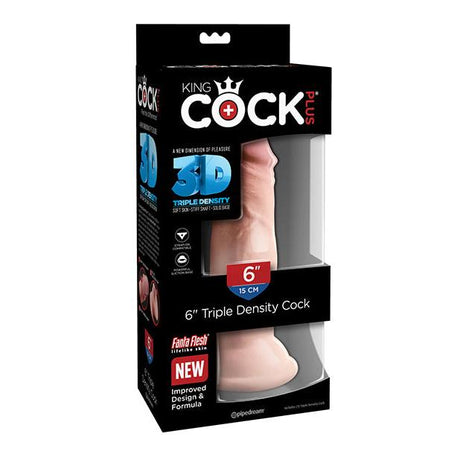 King Cock Plus Triple Density Cock with Balls