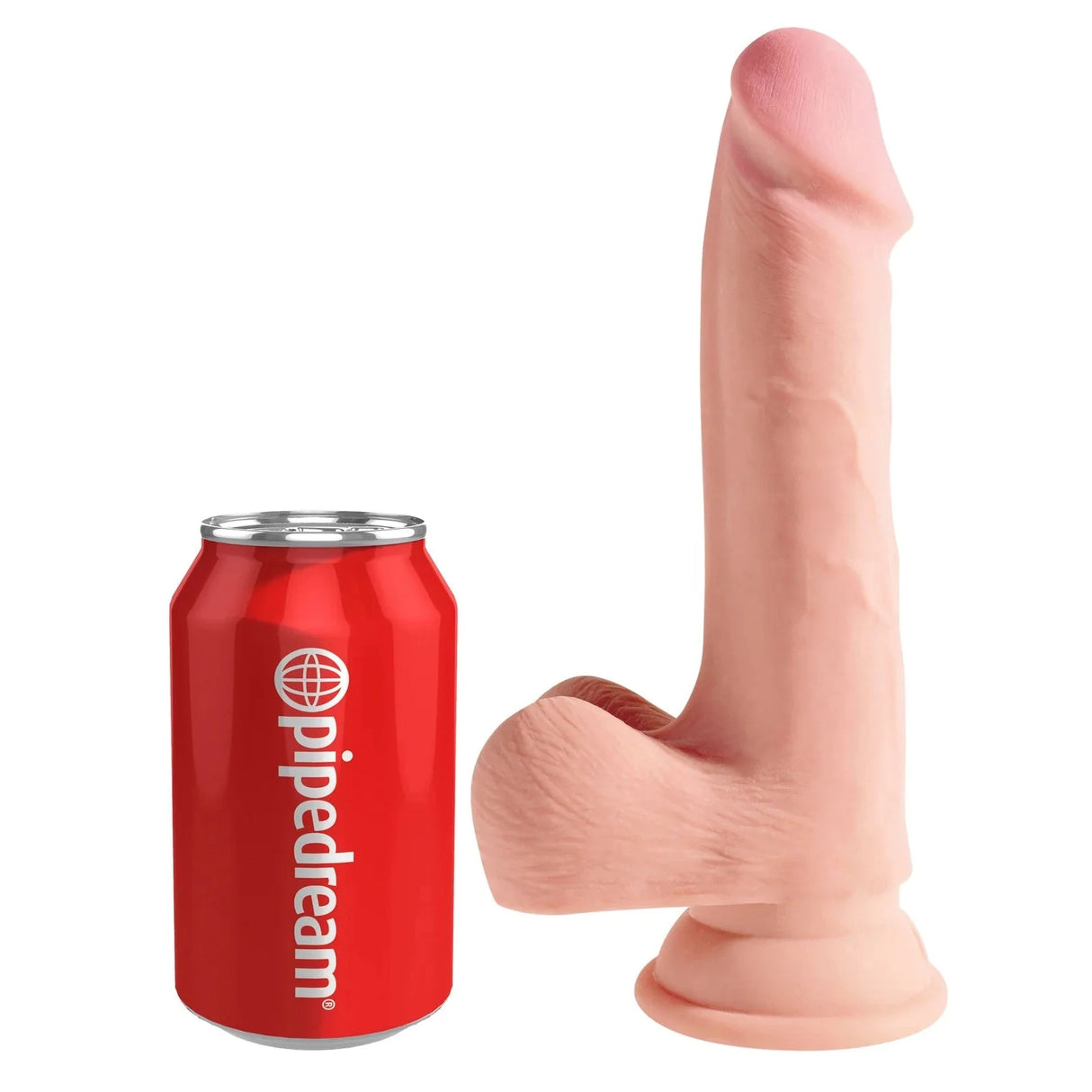 King Cock Plus Triple Density Dildo with Balls