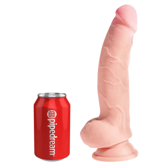 King Cock Plus Triple Density Dildo with Balls