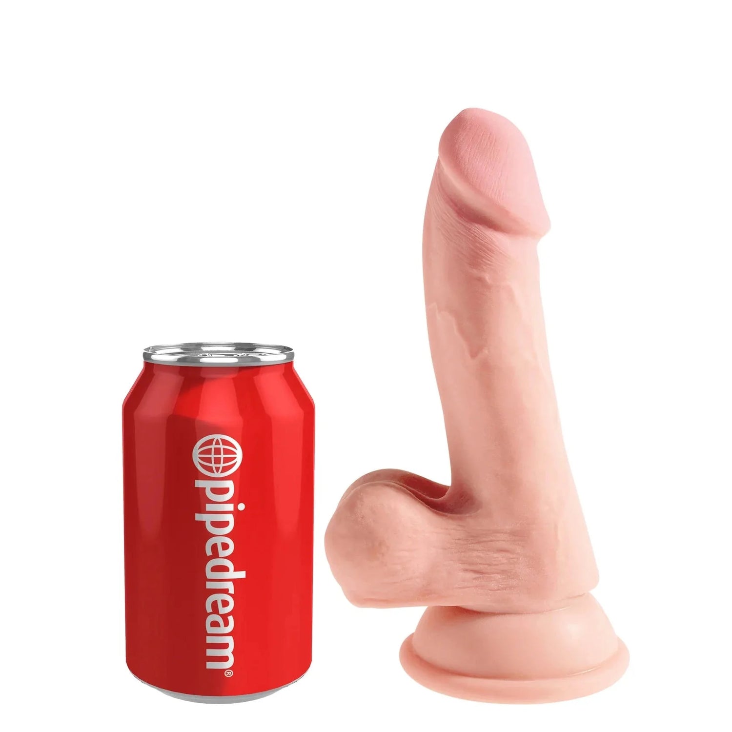 King Cock Plus Triple Density Dildo with Balls