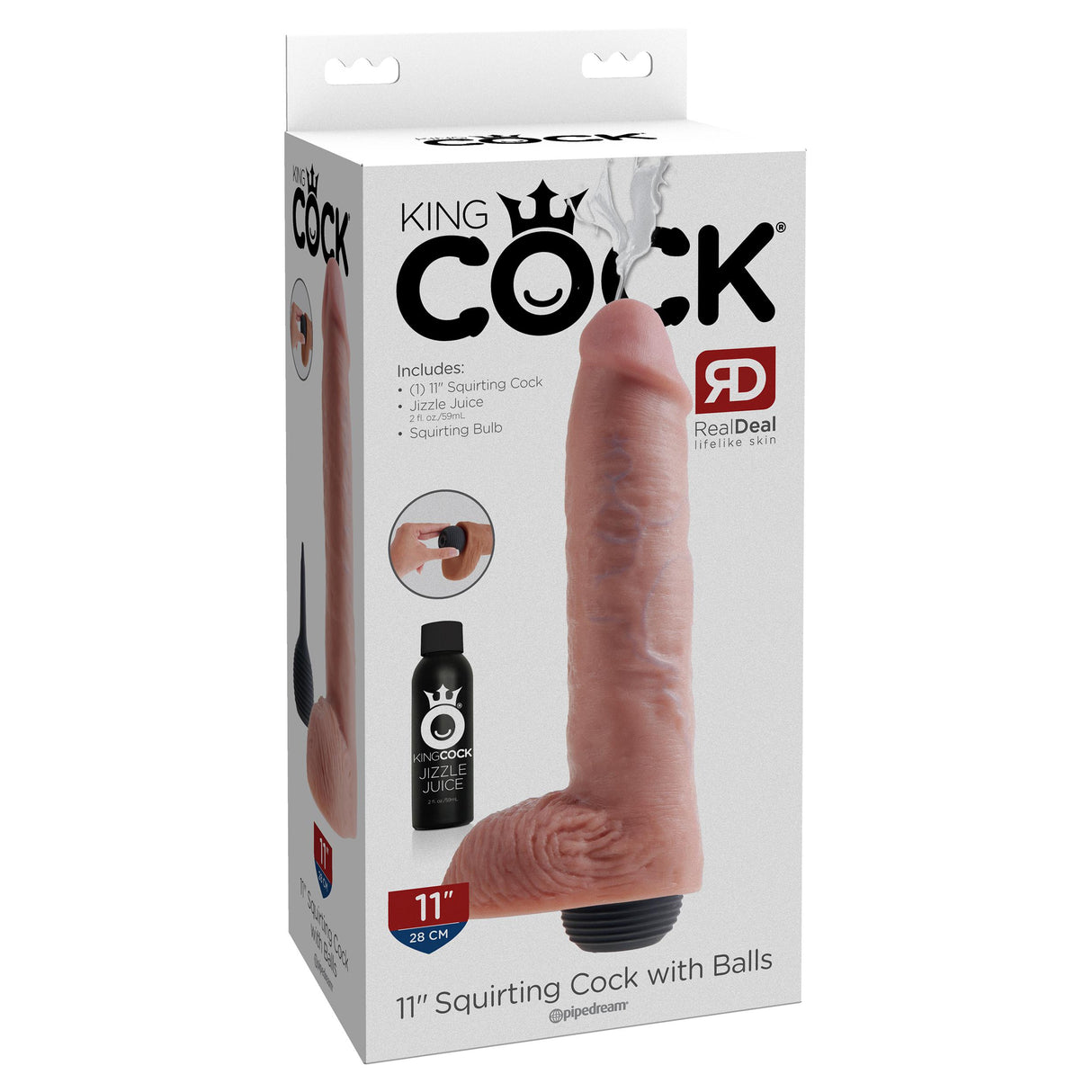King Cock Squirting Cock with Balls