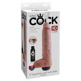 King Cock Squirting Cock with Balls