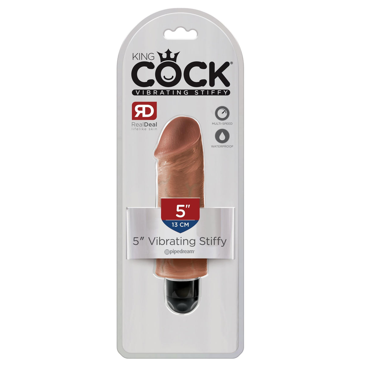 King Cock Vibrating Stiffy Dildo