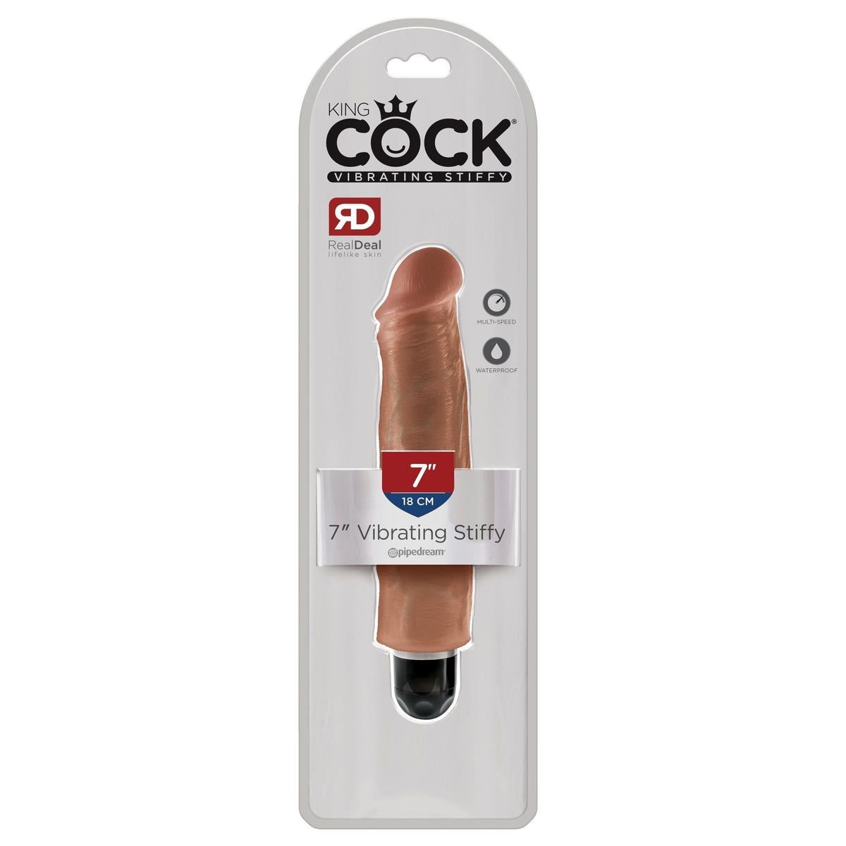King Cock Vibrating Stiffy Dildo