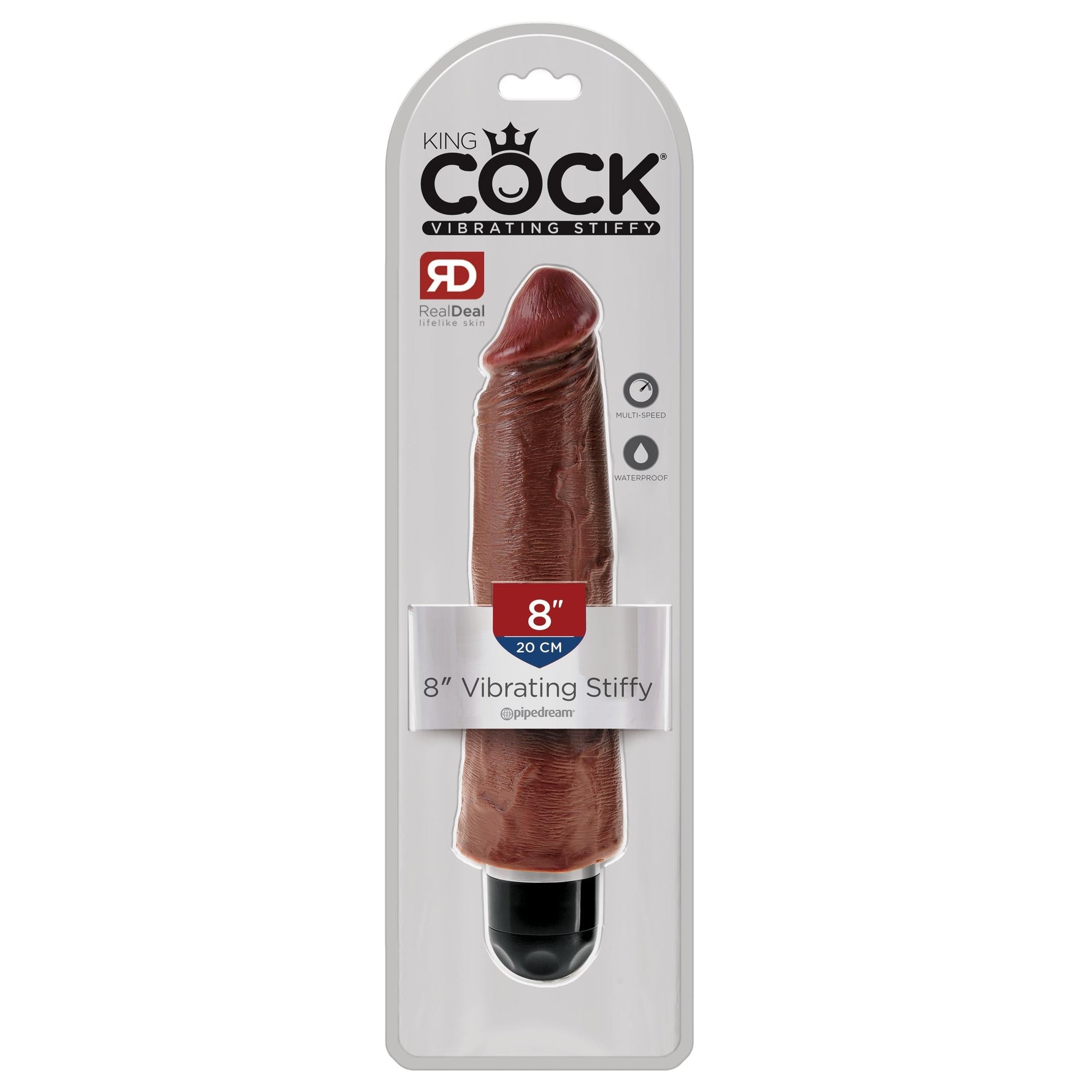 King Cock Vibrating Stiffy Dildo